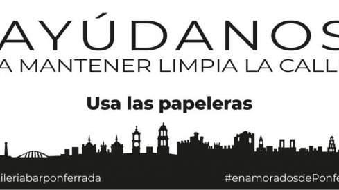 Pegatina de La Destilería para concienciar sobre el medio ambiente.