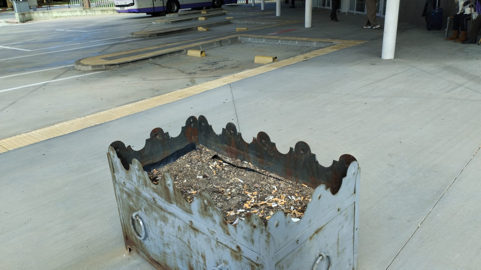 Estado de la estación que denuncia XBembibre.