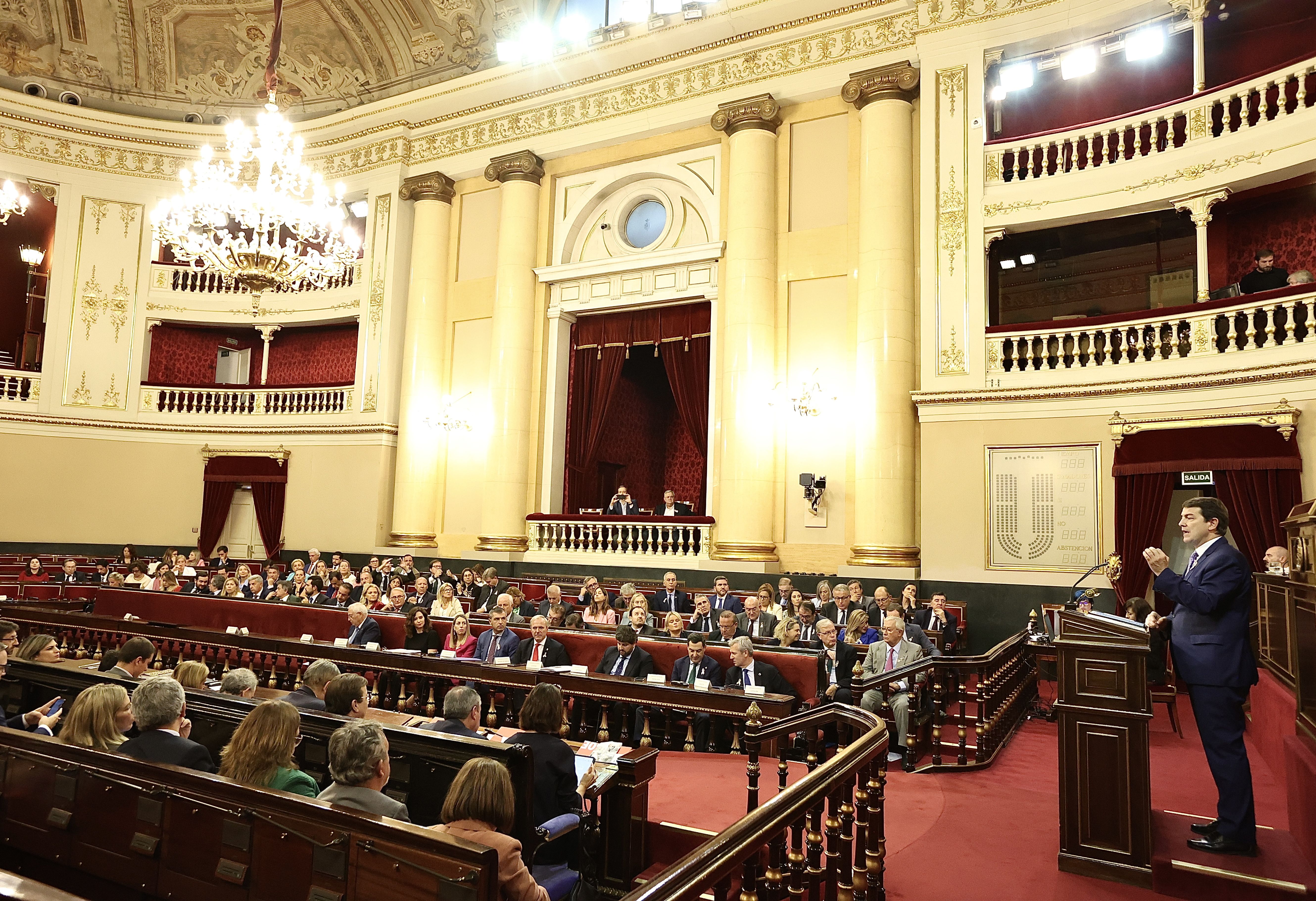 Imagen de archivo de Mañueco en el Senado. | Juan Lázaro