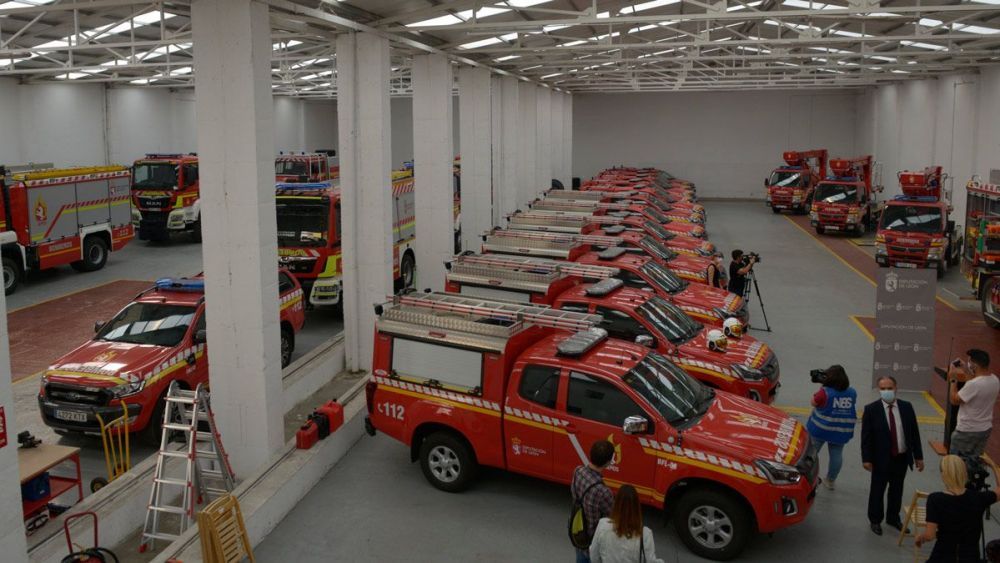 Imagen de archivo de un parque de bomberos.