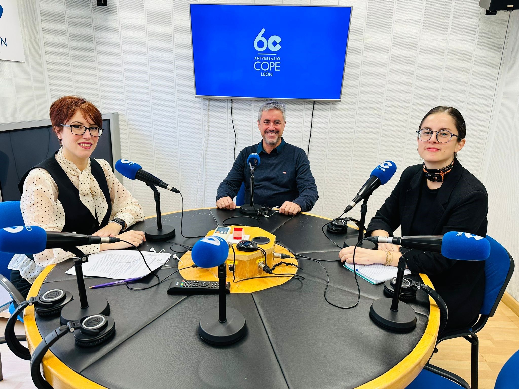 Joaquín Ramírez Cisneros participó en ‘Entre Nosotras’ de Cope León. | L.N.C.