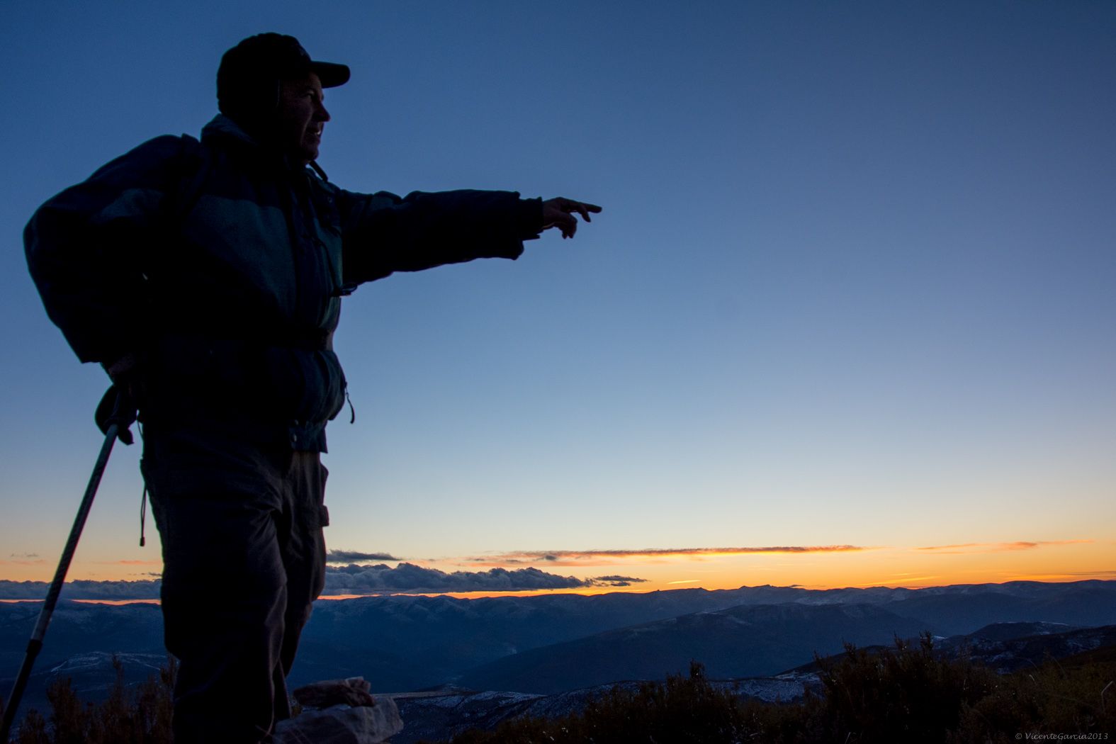 En el descenso. | VICENTE GARCÍA