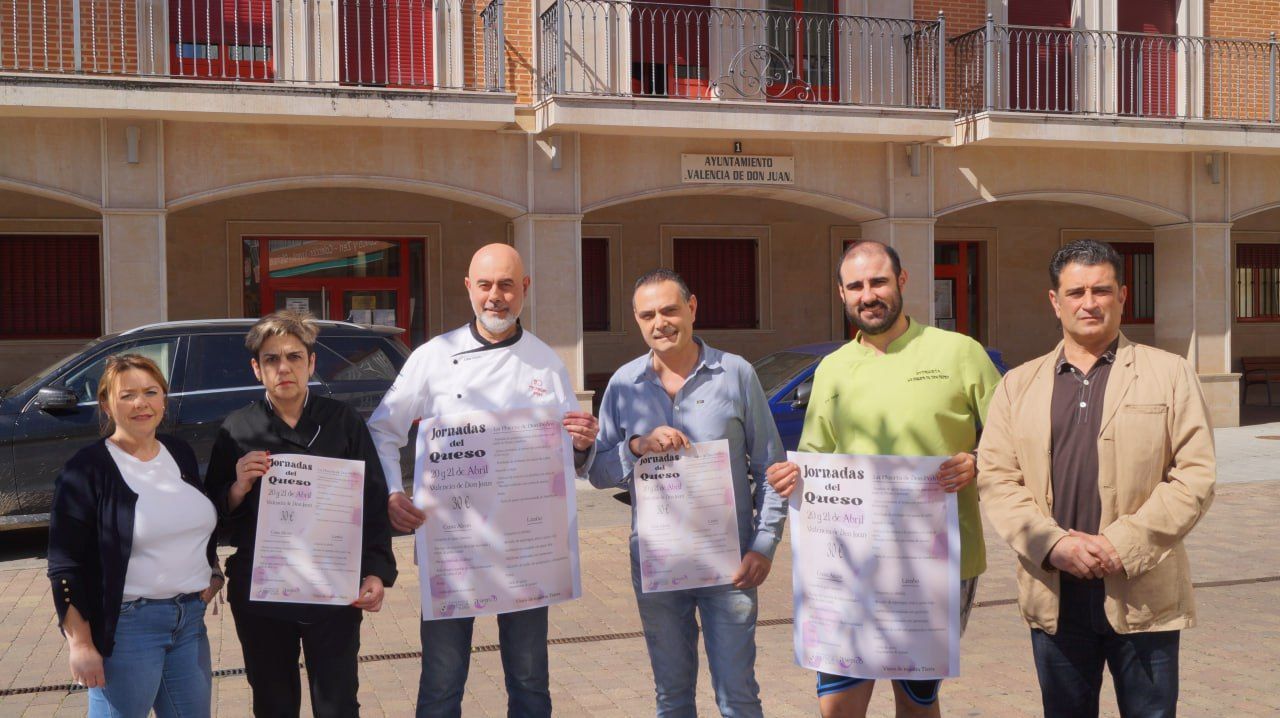 Presentación de las Jornadas Gastronómicas del Queso de Valencia de Don Juan. | L.N.C.