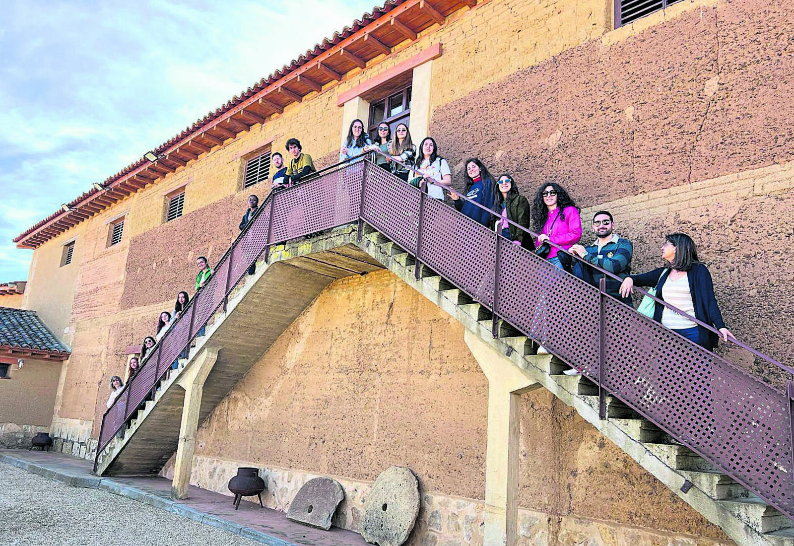 Foto de familia de los participantes en la segunda salida del proyecto ‘ExperimentaLeón'. | L.N.C.