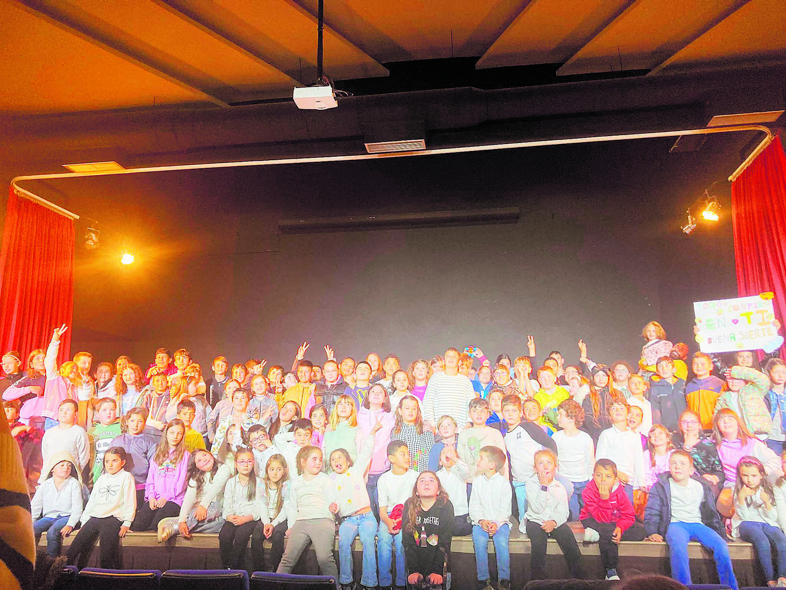 El colegio roblano se ha volcado en este ‘asalto’ de rimas.