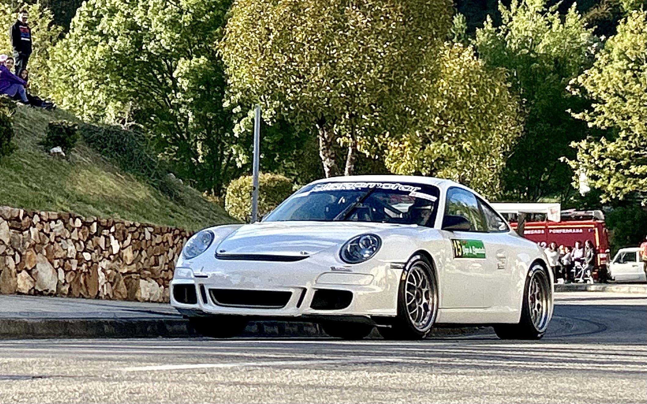 Uno de los competidores del rallye durante la competición | MÉDULA SPORT