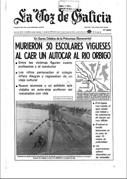 Imagen 1. Tragedia Río Órbigo