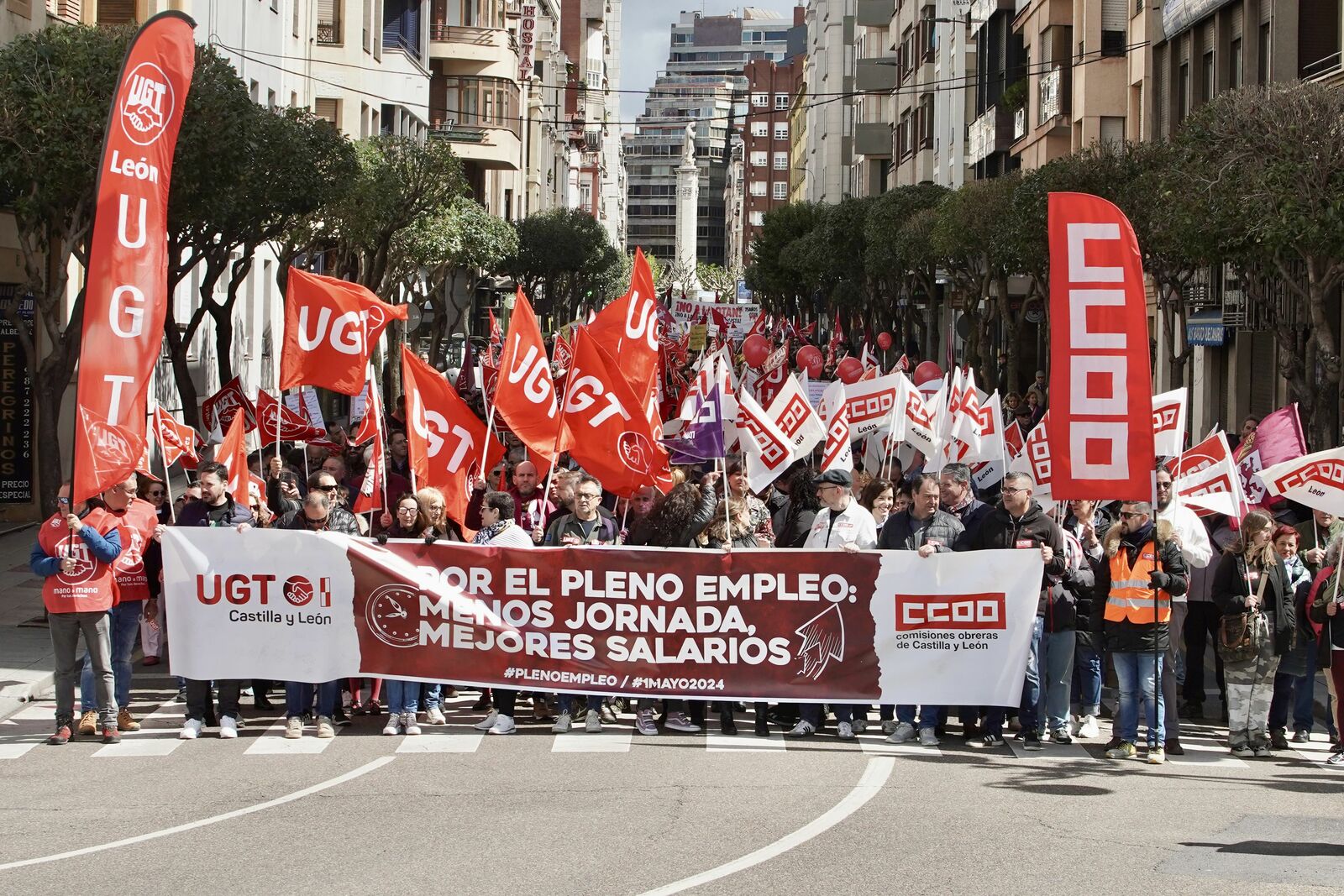 1 de mayo en León. | CAMPILLO (ICAL)