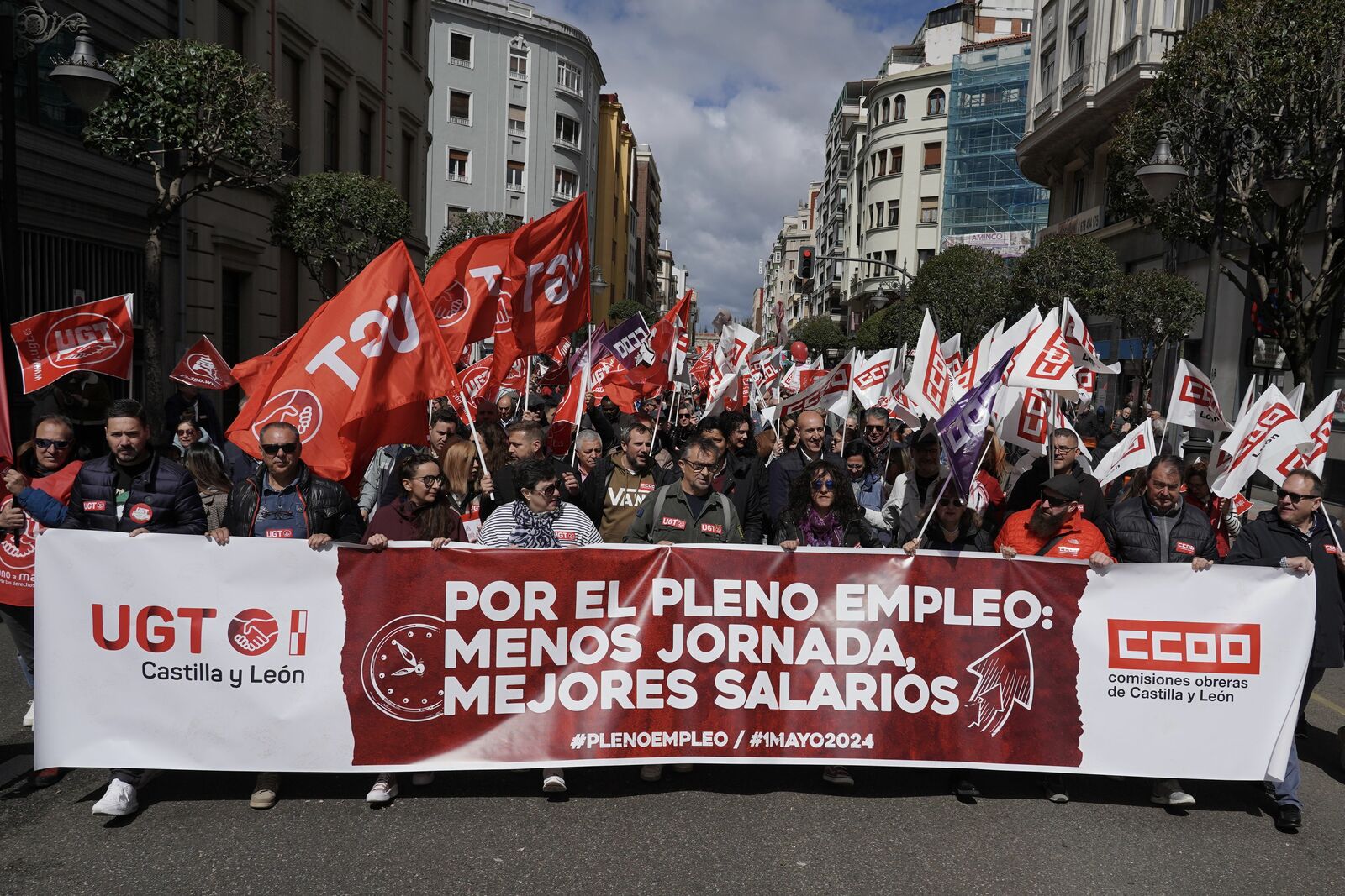 1 de mayo en León. | CAMPILLO (ICAL)