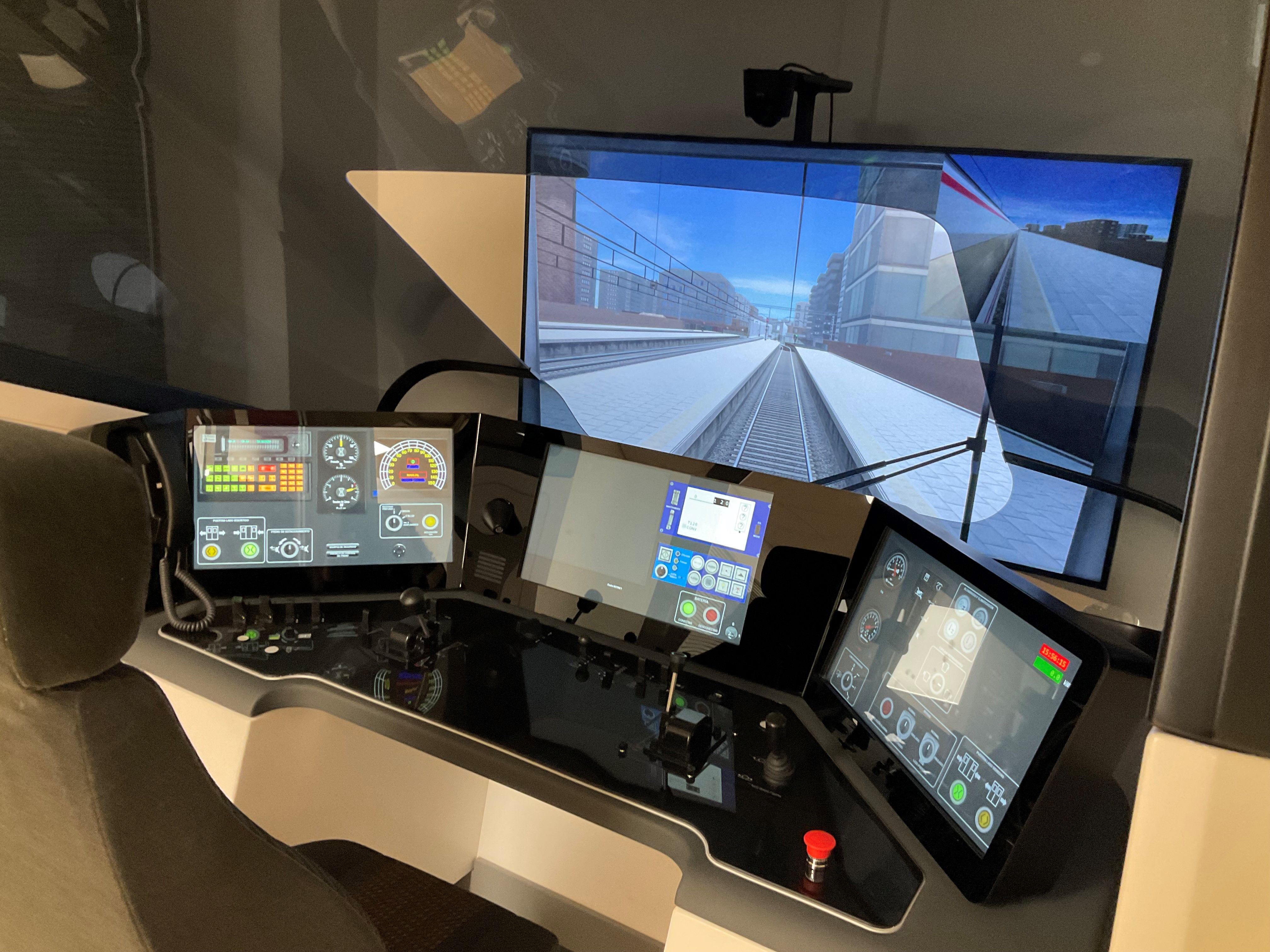Simulador de conducción de Renfe. | RENFE