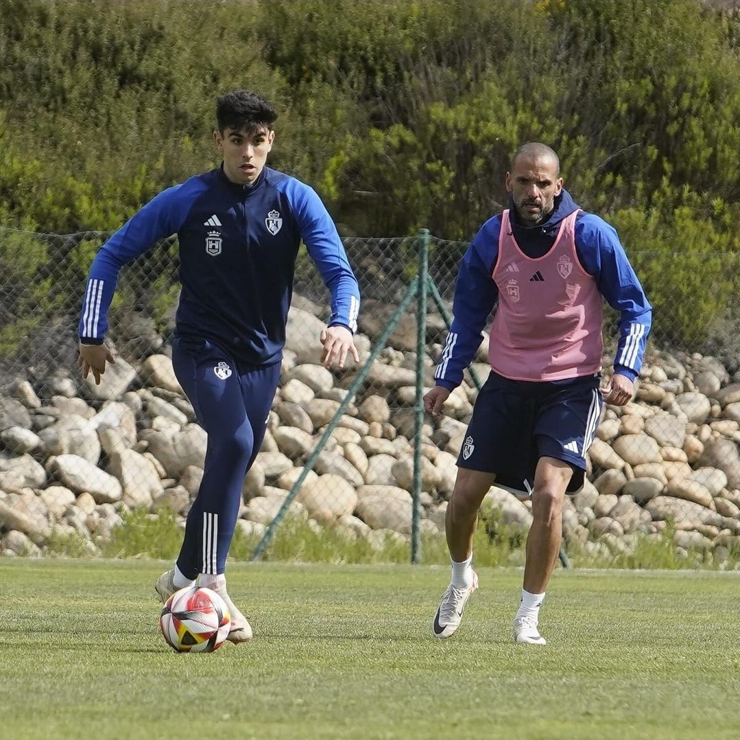 Mangel durante uno de los últimos entrenamientos con el equipo. | SDP