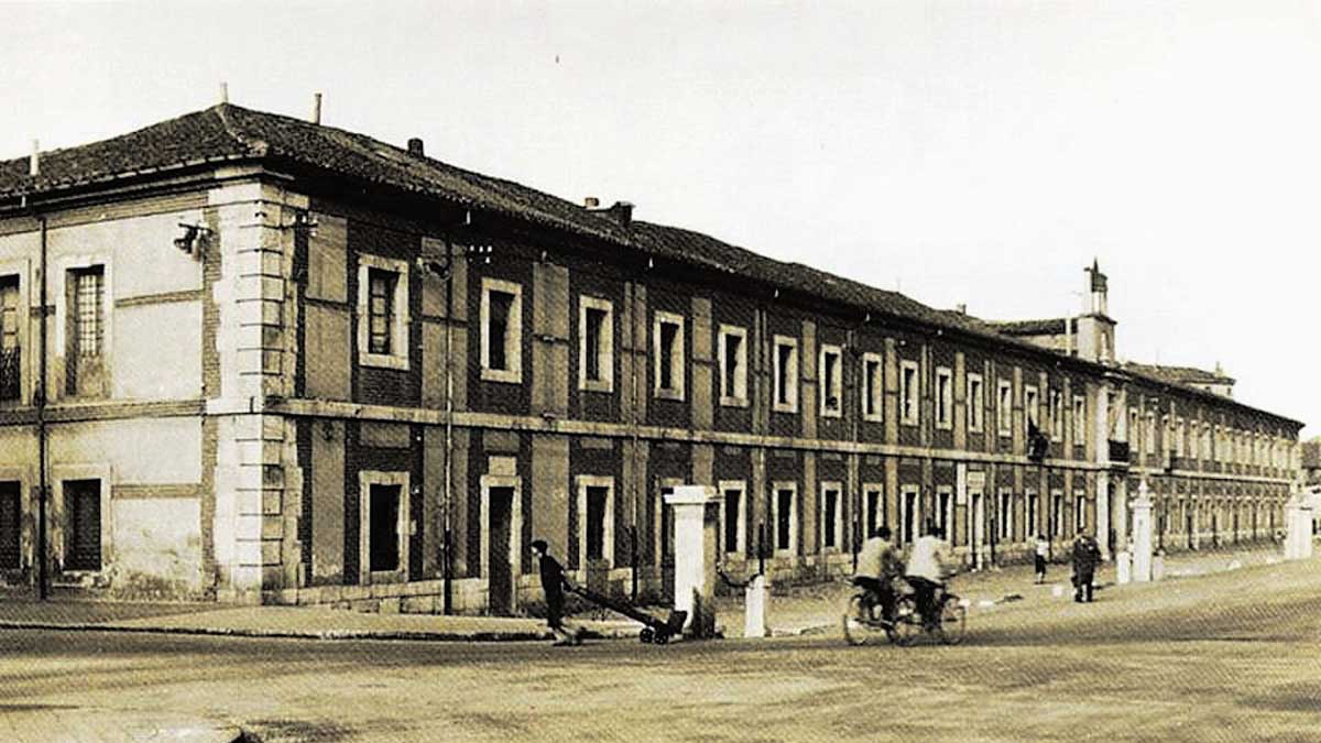 Edificio del viejo hospicio de León, ubicado en Santa Nonia y ya derribado. | L.N.C.