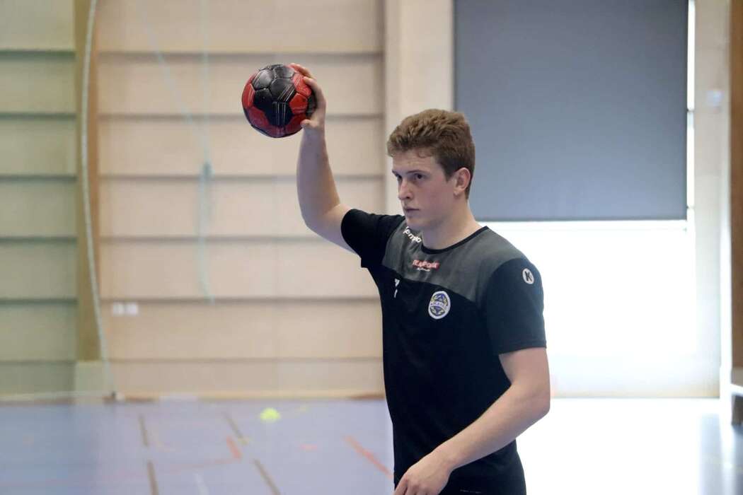 Lindqvist, durante un entrenamiento con el Aranas. | NORRA HALLAND