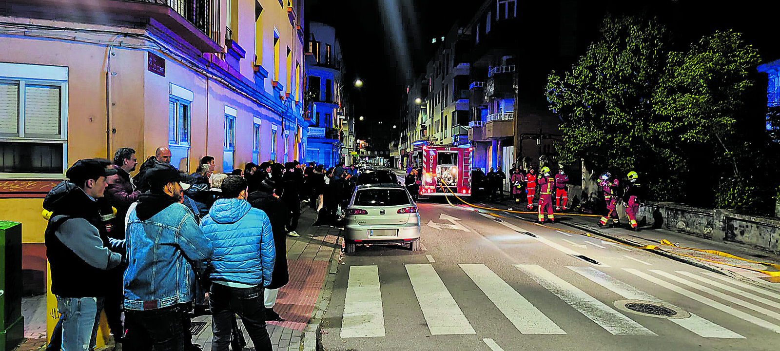 El incendio tuvo lugar en la noche del pasado 3 de mayo. | JUAN LÓPEZ