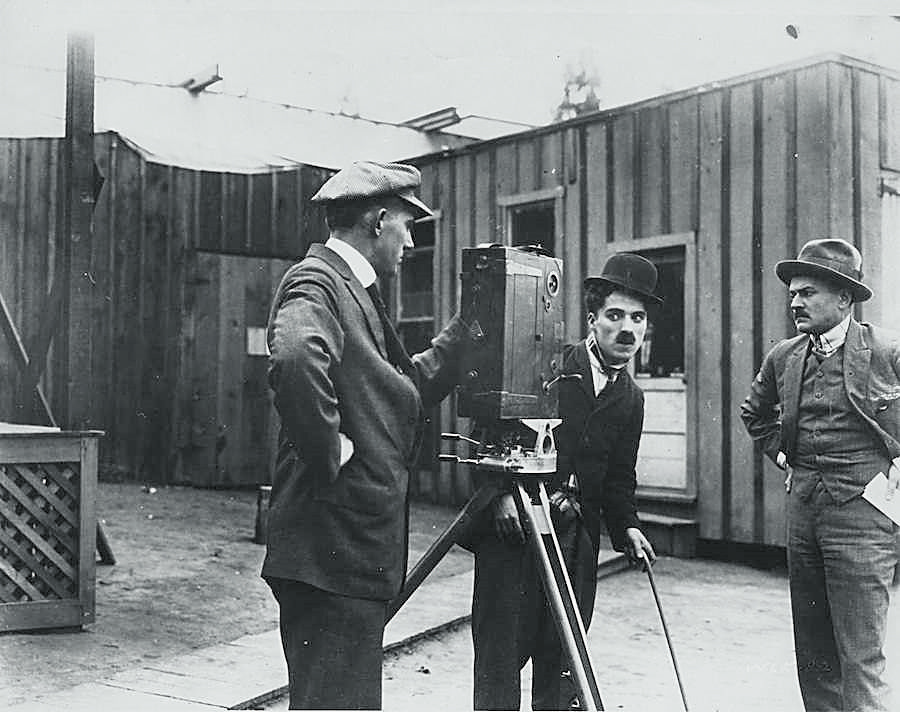 Chaplin en el rodaje de uno de sus trabajos sobre el personaje del vagabundo. | L.N.C.