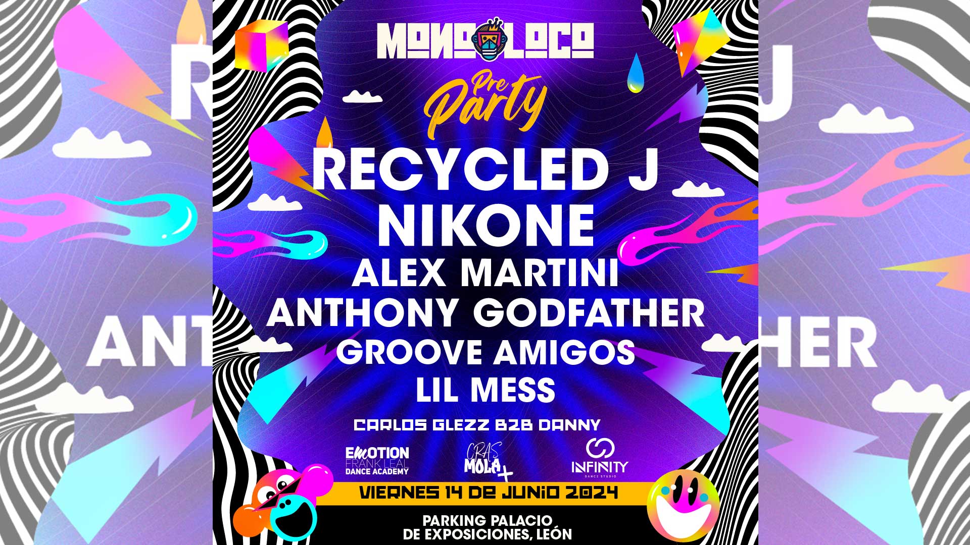 Artistas confirmados para el 14 de junio. | L.N.C.