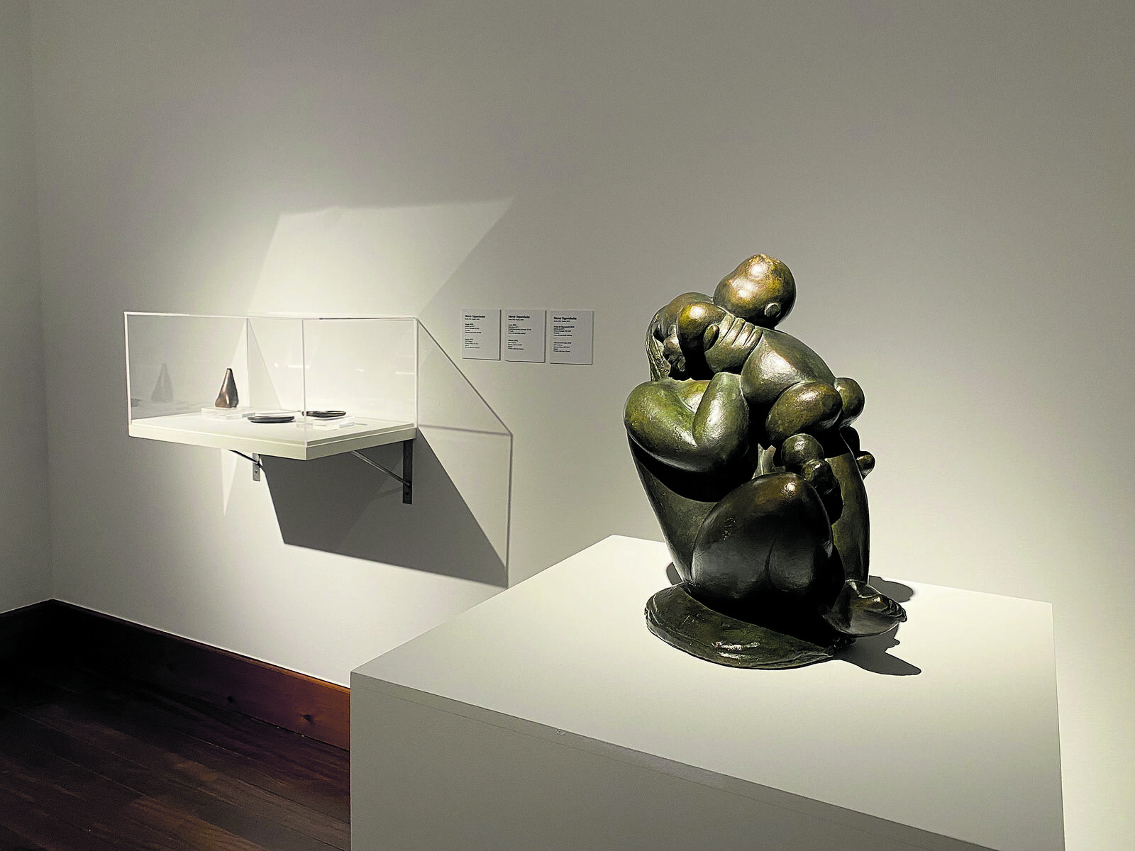 Una de las esculturas que se exhiben en la exposición temporal ‘La revolución de la escultura. De Rodin a Allen Jones’. | FUNDOS