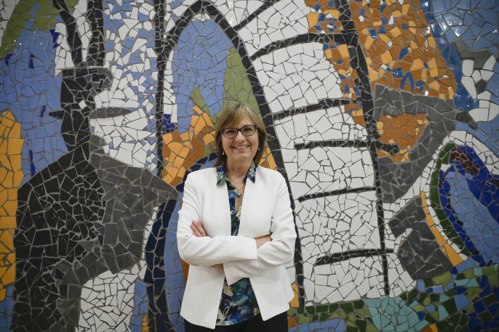 Marina Pollán en el IES Juan del Enzina. | MAURICIO PEÑA