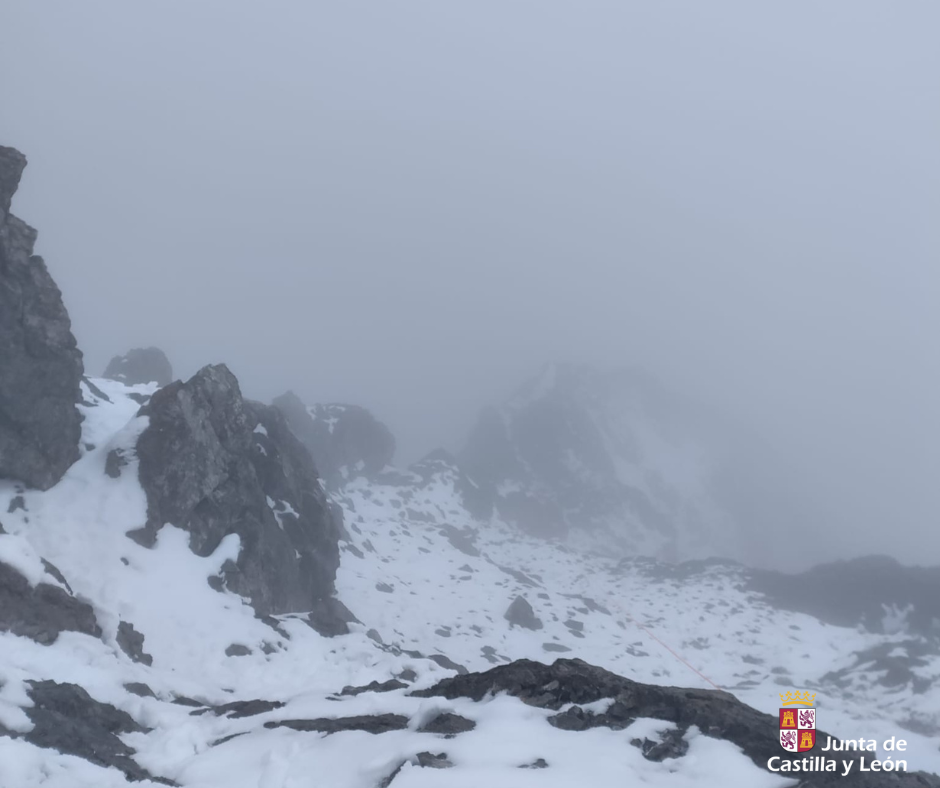 Condiciones meteorológicas adversas en Peña Ubiña. | JCYL