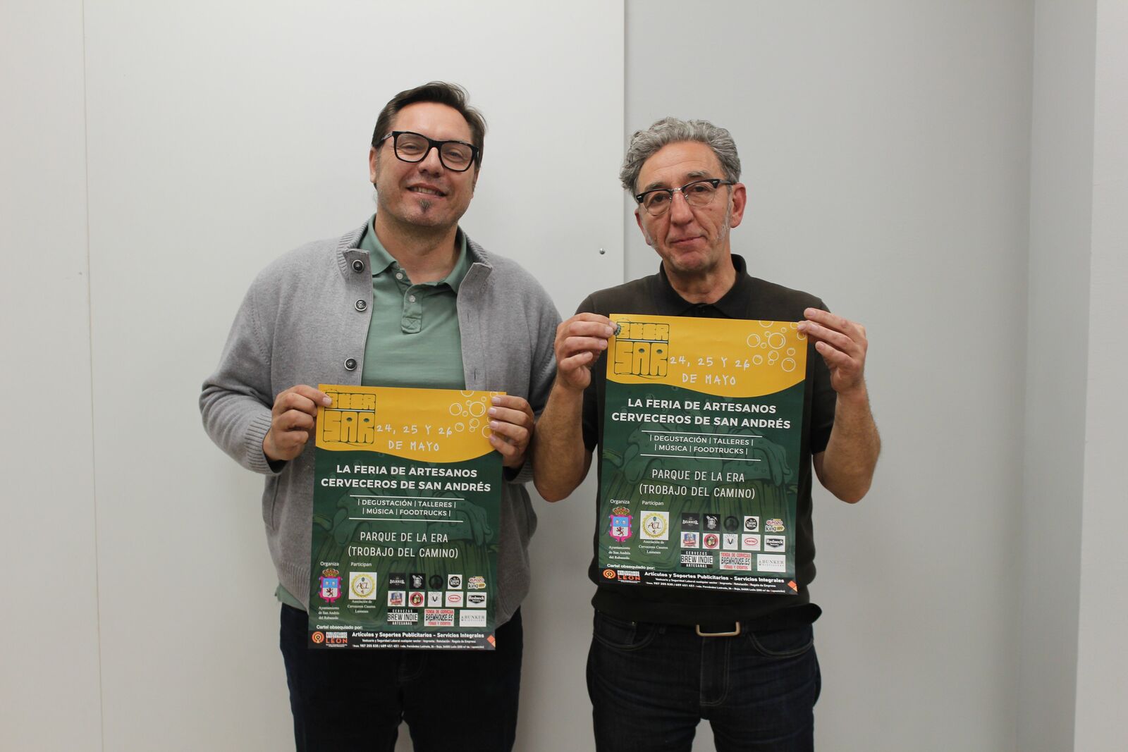 Jaime Berzosa y Manuel Romero. | L.N.C.