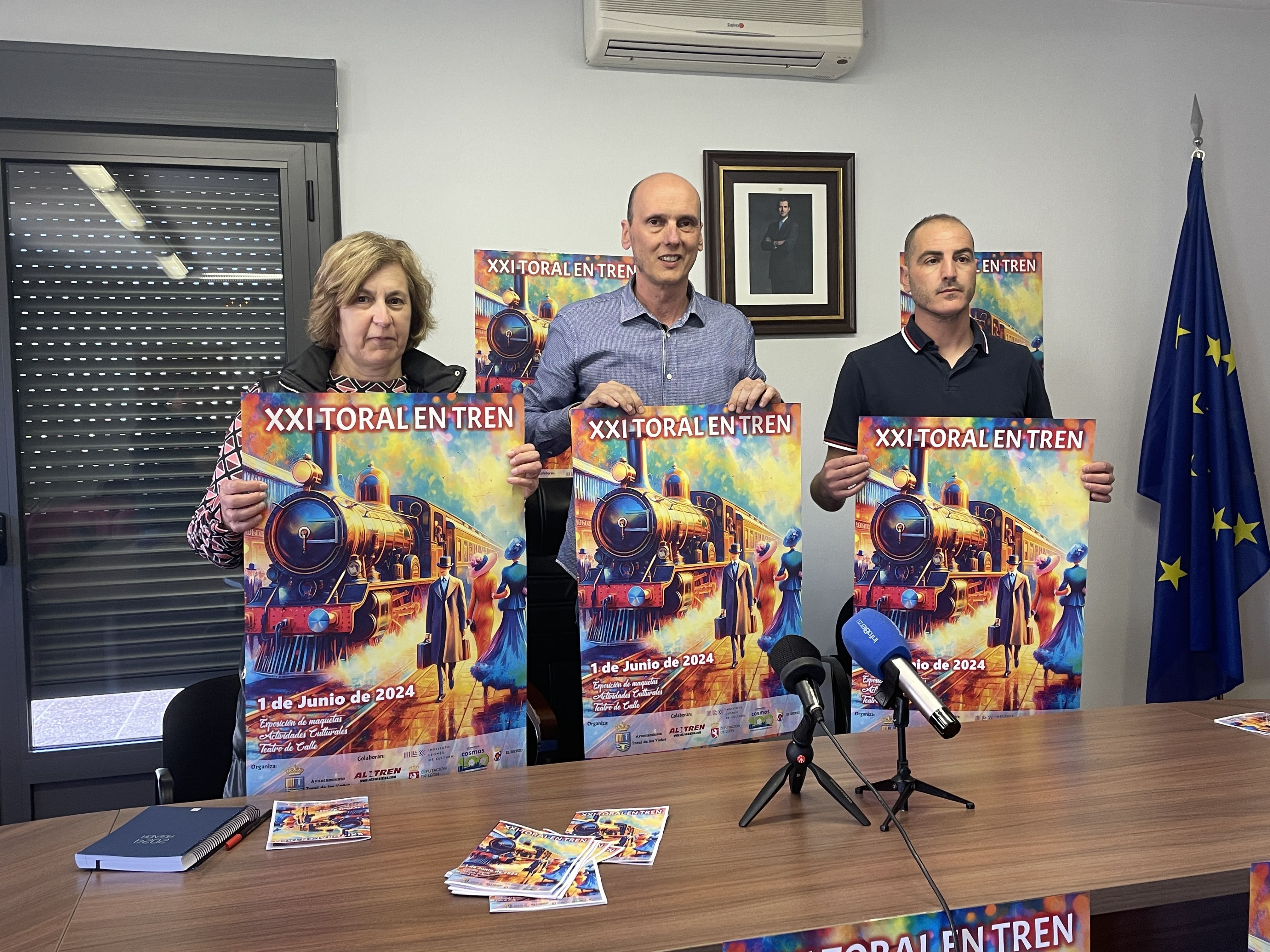 Presentación de la nueva edición de 'Toral en Tren'. | Javier Fernández