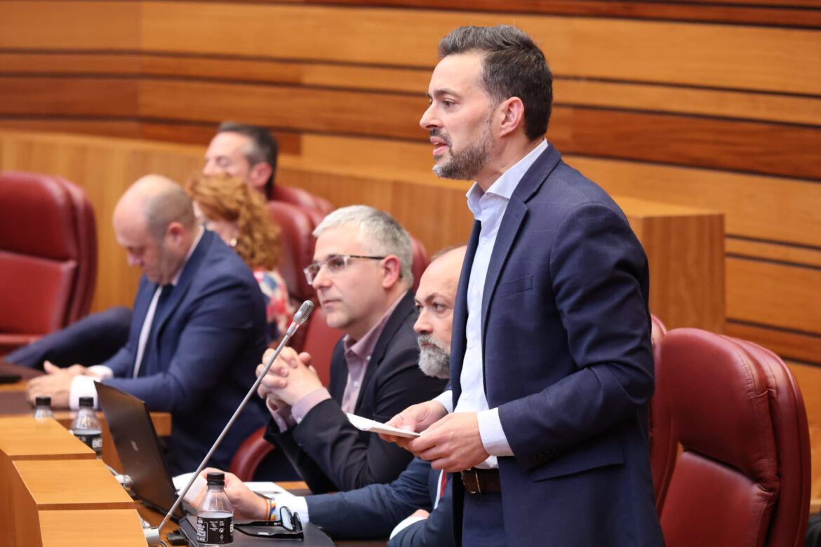El procurador socialista por León, Diego Moreno. | L.N.C.
