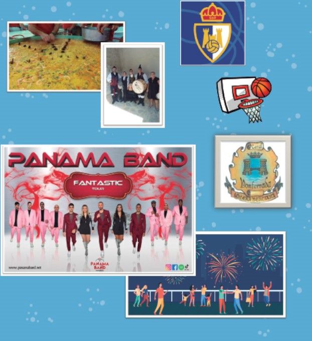 Parte del cartel de fiestas de Santo Tomás.