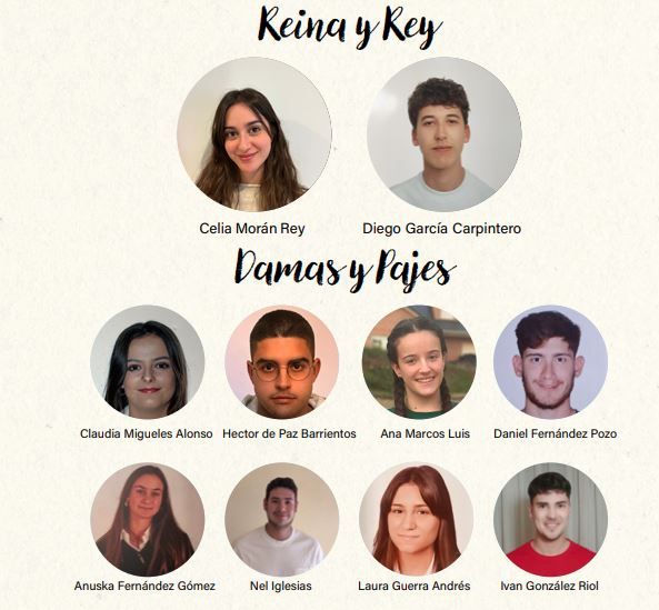 Jóvenes que conformarán el acto de coronación de las fiestas. Jóvenes que conformarán el acto de coronación de las fiestas.