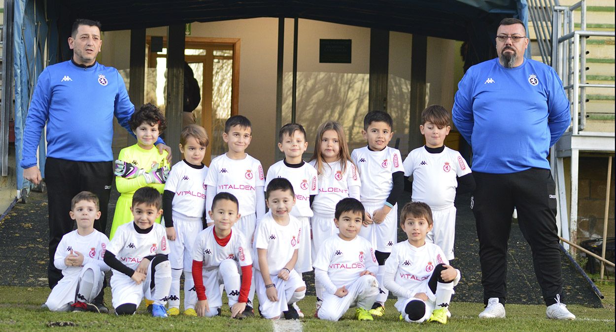 Debutantes, los más pequeños de la cantera. 
