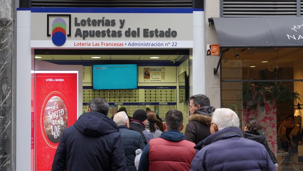Imagen de archivo de una administración de Loterías y Apuestas del Estado. | EUROPA PRESS