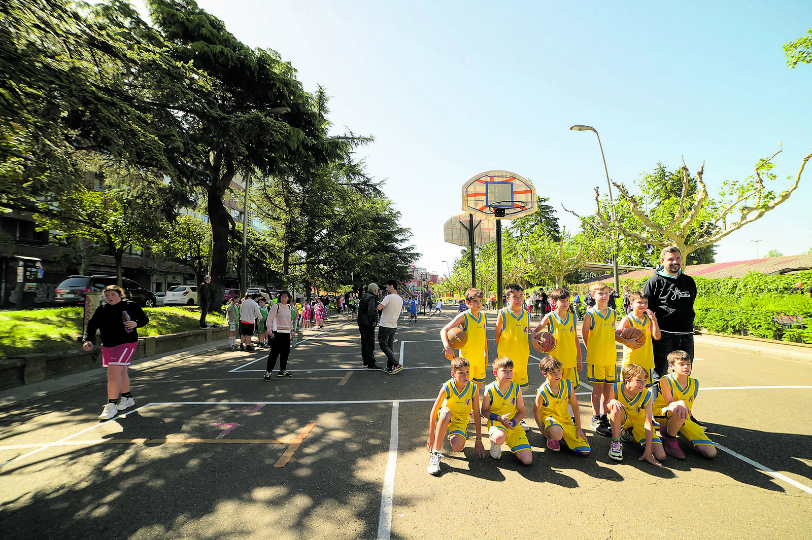 Uno de los equipos que participó en las actividades