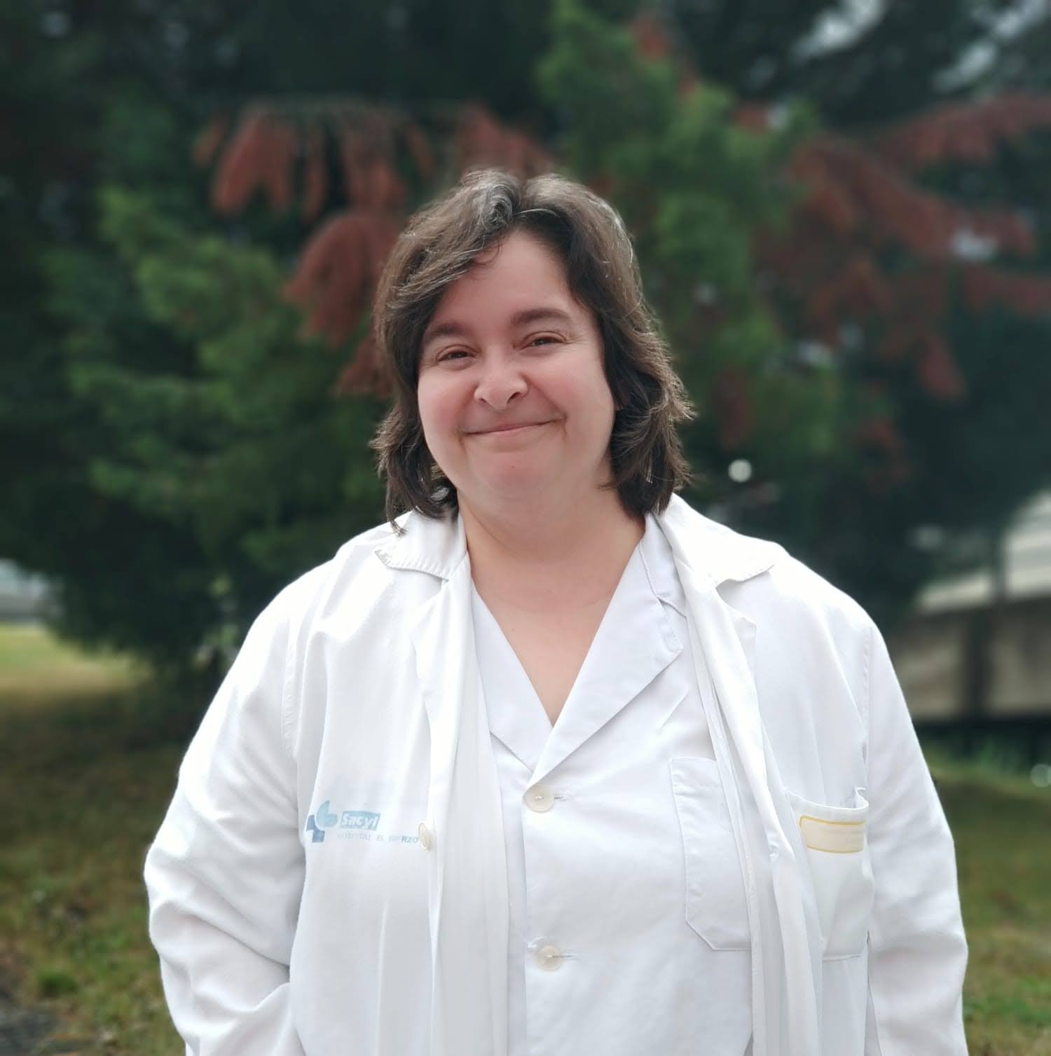 Blanca de la Nogal,  farmacéutica especialista en Farmacia Hospitalaria en el Hospital El Bierzo.