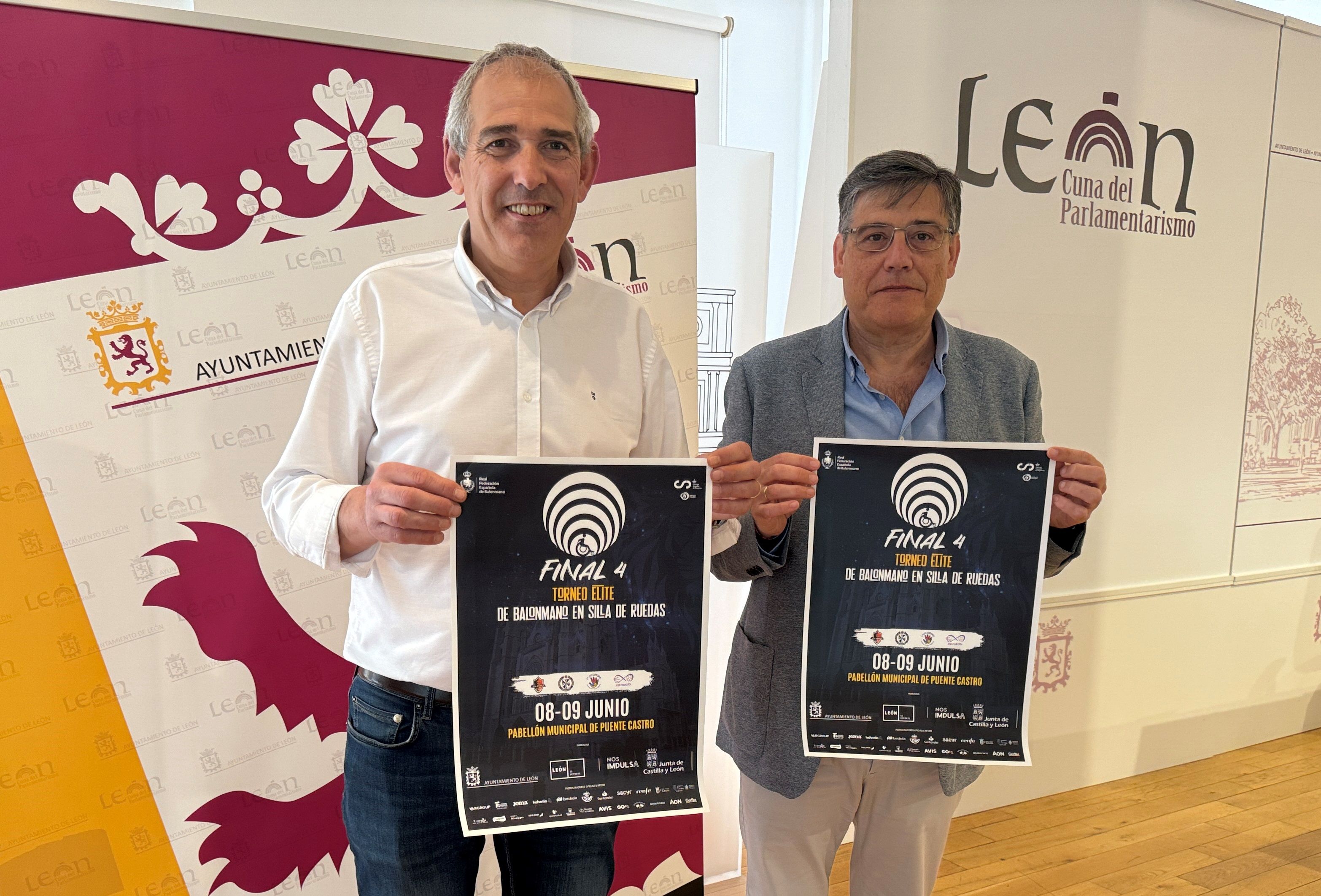 Presentación del torneo en el Ayuntamiento de León. | L.N.C.