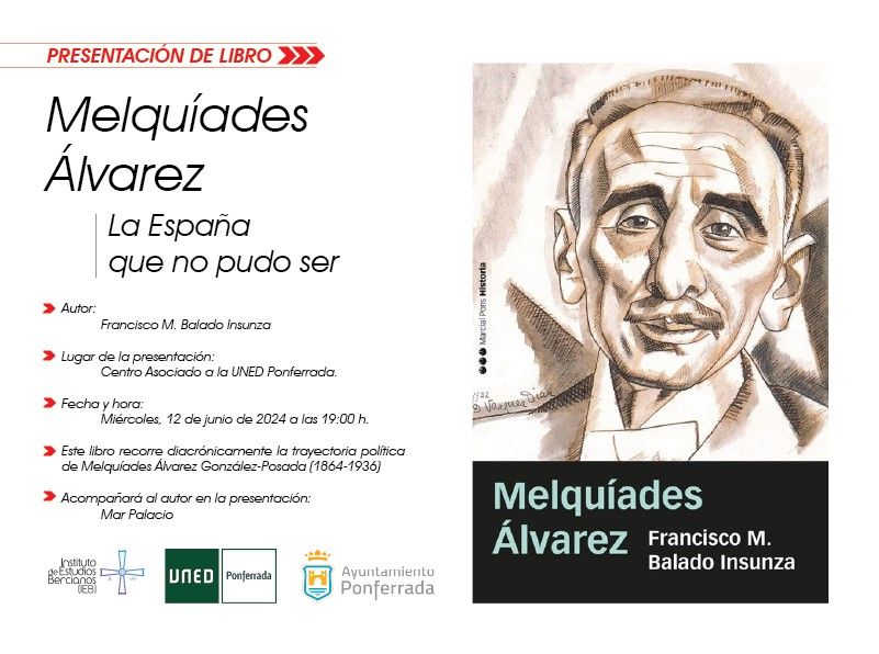 Cartel anunciador de la presentación. 