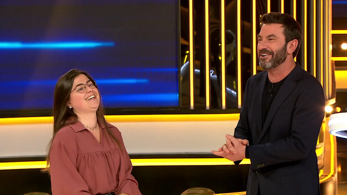 Marina Ferreras ganó 96.000 euros en el concurso '1 %'. | ANTENA 3