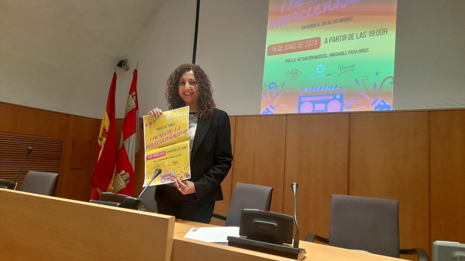 La concejala en la presentación de la actividad. | MAR IGLESIAS
