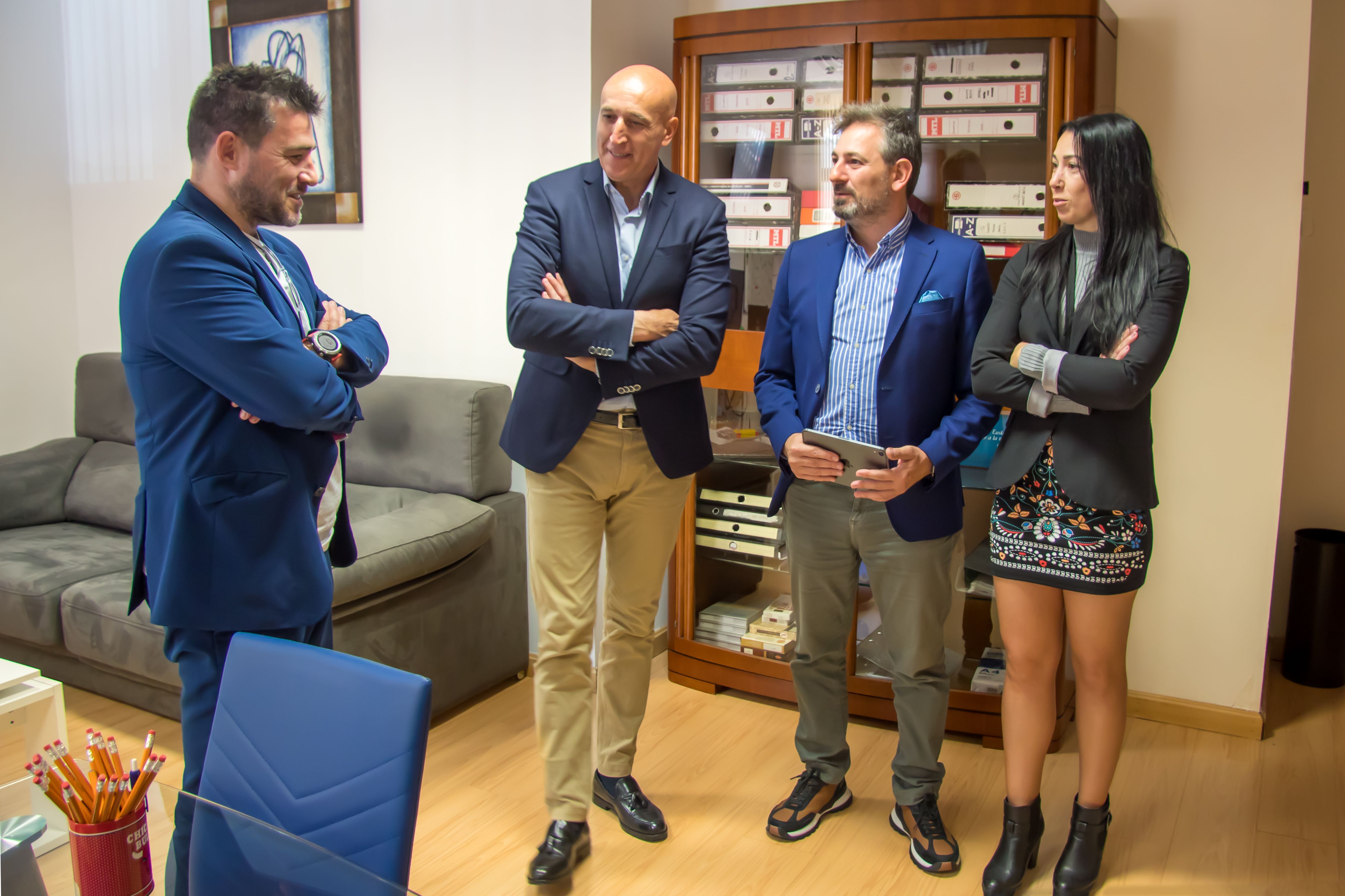 El alcalde de León ha visitado LlionCenter. |L.N.C.