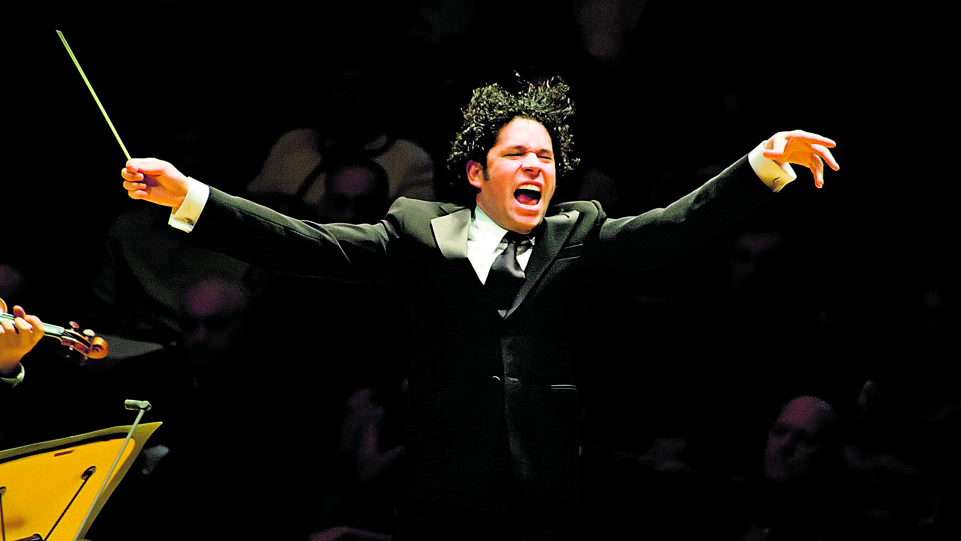 El director de orquesta Gustavo Dudamel.