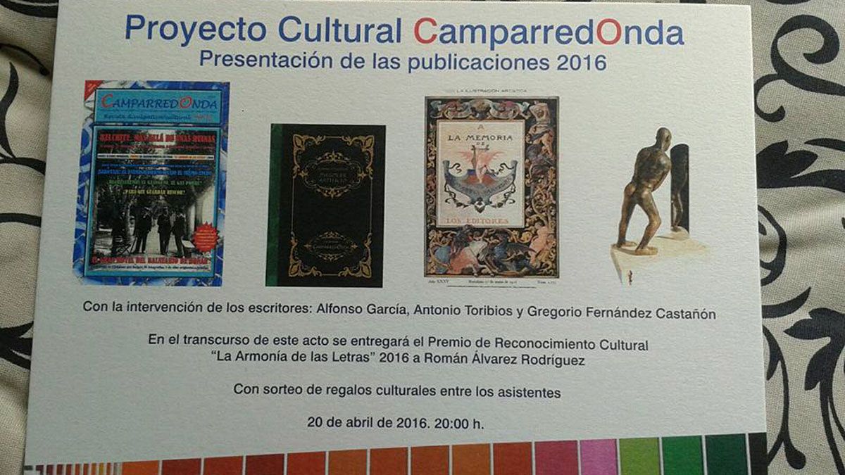 ‘El pack’ de este año de CamparredOnda: revista, libro, sorpresa y el premio Armonía de las Letras.