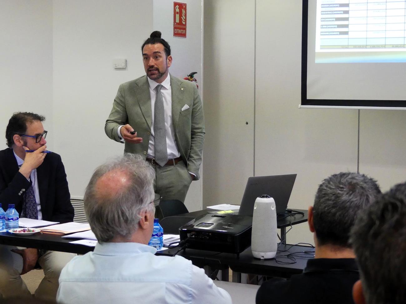 Santiago Cuesta-López en el foro de 2023. | L.N.C.