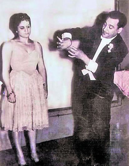 Kaniska junto a su esposa, Nieves. | L.N.C. Kaniska junto a su esposa, Nieves. | L.N.C.