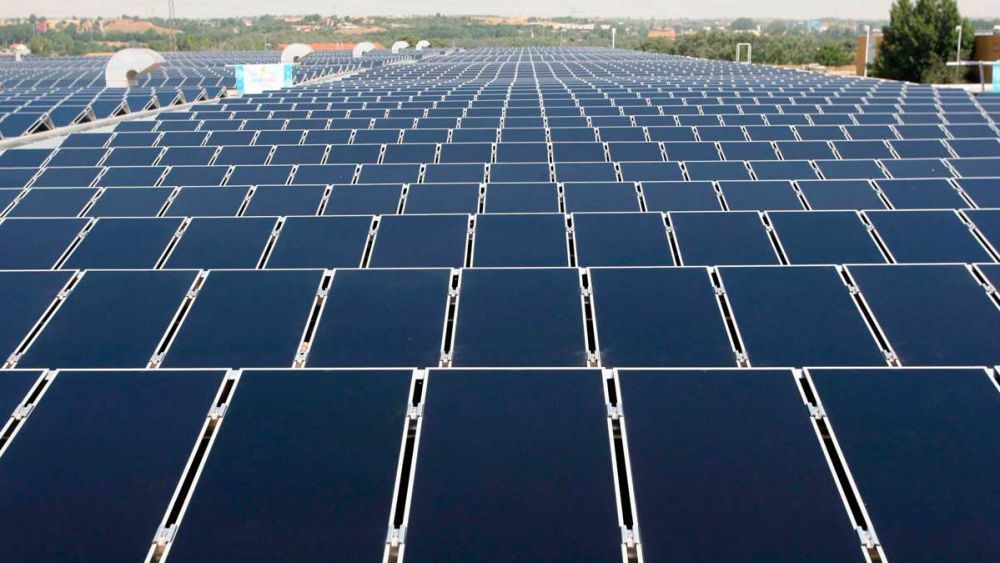 Imagen de archivo de una planta fotovoltaicas. | L.N.C. Imagen de archivo de una planta fotovoltaicas. | L.N.C.