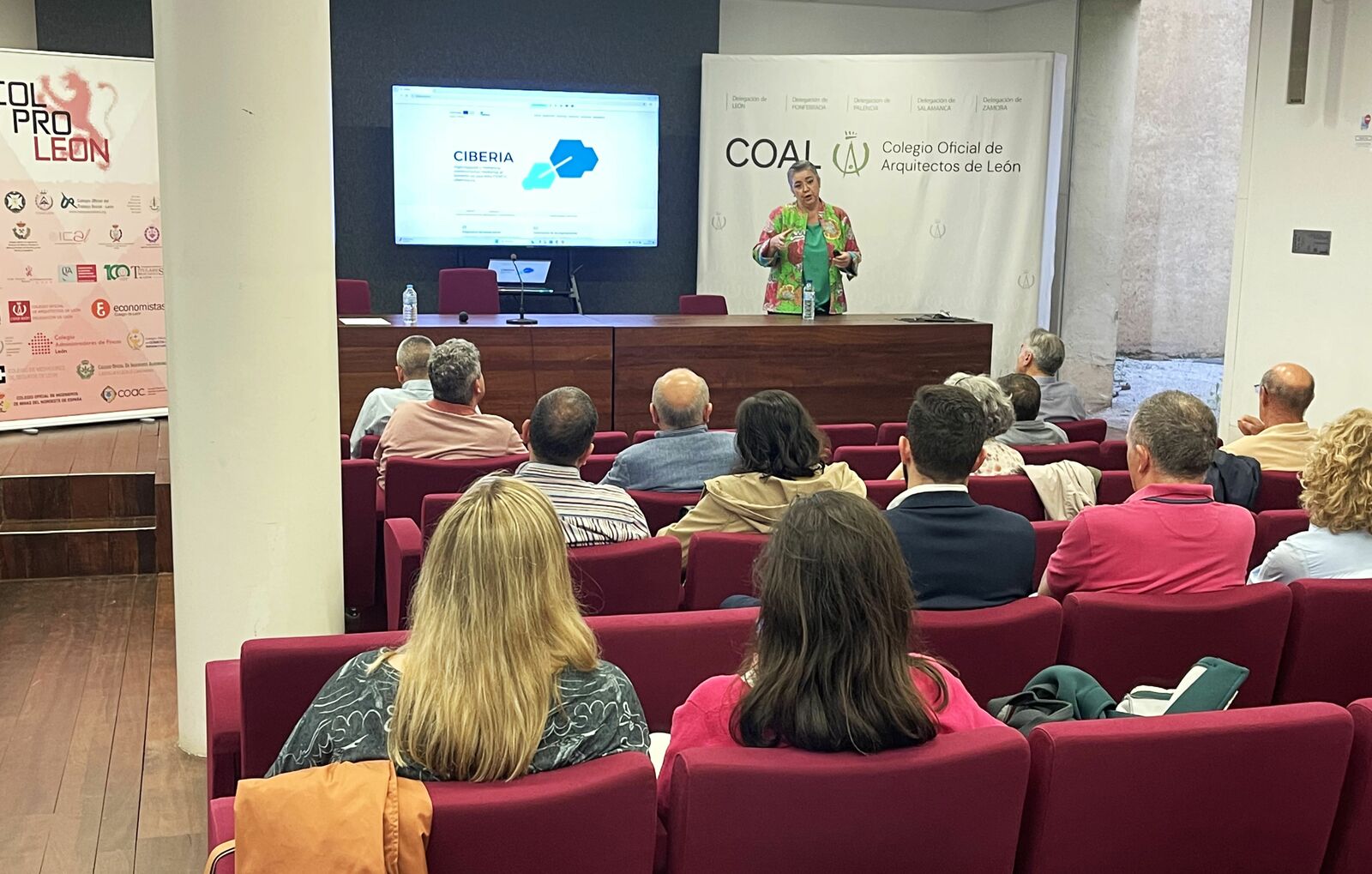 Imagen de la jornada Ciberia en León. | L.N.C.