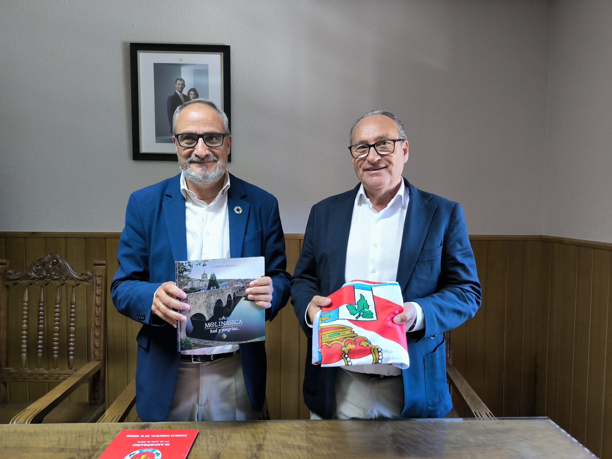 Reunión entre Olegario Ramón y Alfonso Arias. | CC