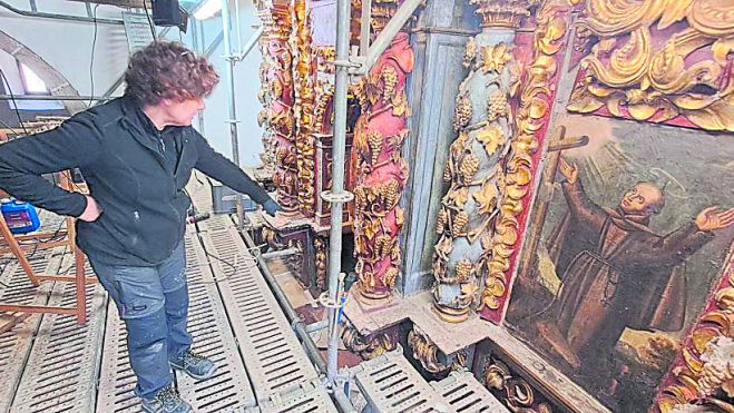 La restauración se ha centrado en estabilizar la estructura y recuperar su esplendor. |LNC La restauración se ha centrado en estabilizar la estructura y recuperar su esplendor. |LNC
