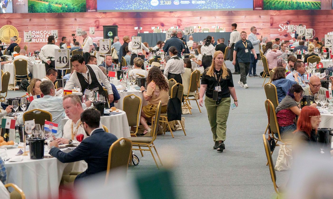 El Concurso Mundial de Bruselas celebró este año en México la cata de vinos blancos y tintos. 