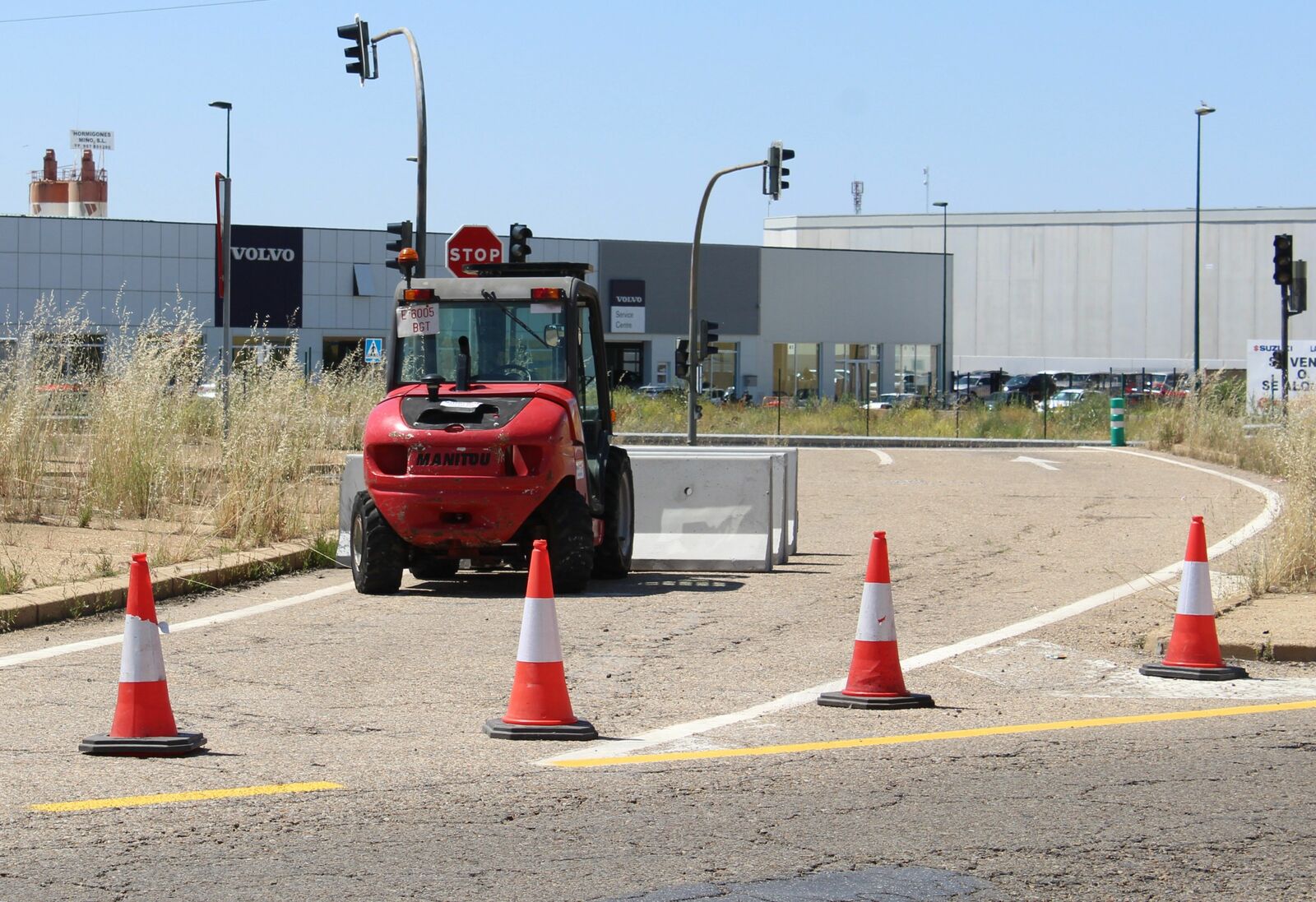 Las obras comenzaron este martes. | L.N.C.
