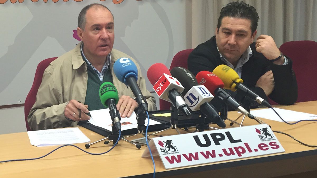 Eduardo Sendino (i) y Luis Mariano Santos. | L.N.C.