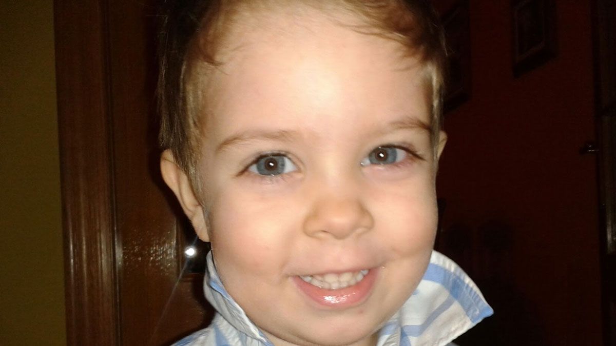 El pequeño Yeray Garrido, protagonista del libro 'Los niños de Dios'. |