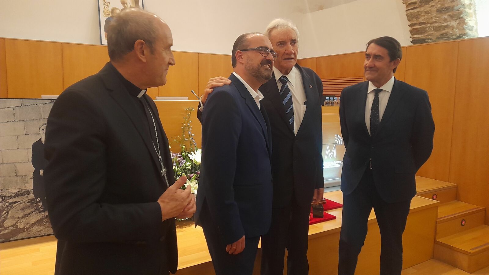 Homenaje a Luis del Olmo en el Museo de la Radio. | MAR IGLESIAS
